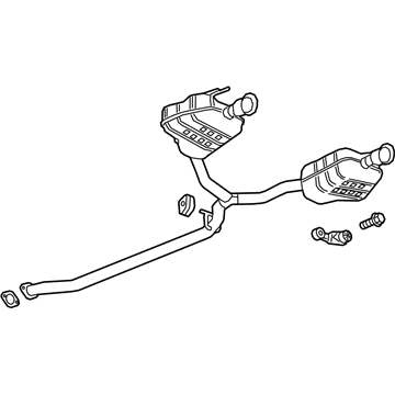 GM 85154356 MUFFLER ASM-EXH (W/ EXH AFTERTREATMENT)