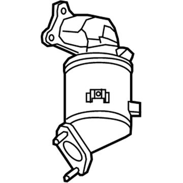 2021 Chevy Traverse Catalytic Converter - 85132448