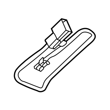 GM 84289695 Harness Assembly, I/S Rr View Mir Wrg