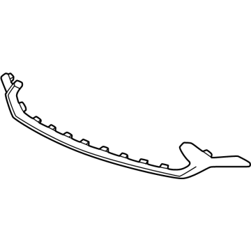 GM 42771054 PLATE-FRT BPR FASCIA SKID