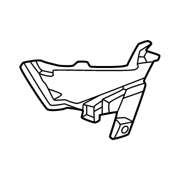 GM 42771038 DUCT-FRT BPR FASCIA OTR AIR