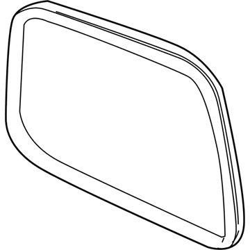 Chevy Uplander Weather Strip - 10353838