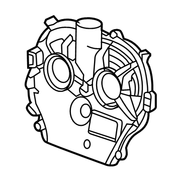 Cadillac 55506833 Upper Timing Cover