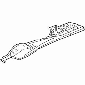 GM 84197117 Rail Assembly, Rear Compartment Floor Panel