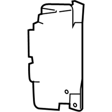 GM 15915519 Baffle Assembly, Radiator Air Lh