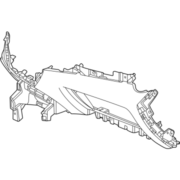 Chevy 42841337 Glove Box Frame