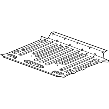 Hummer 25880821 Rear Floor Pan