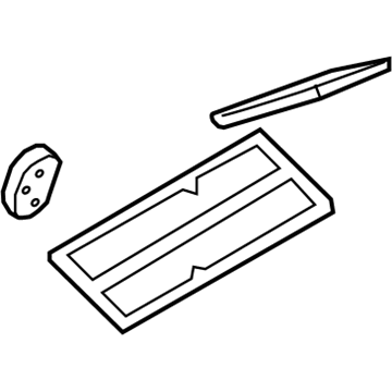 Saturn 93189554 Evaporator Assembly Seal Kit