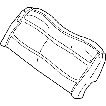 GM 22604943 Pad Asm,Rear Seat Back Cushion