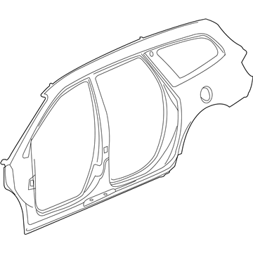 Buick 23452495 Uniside Panel