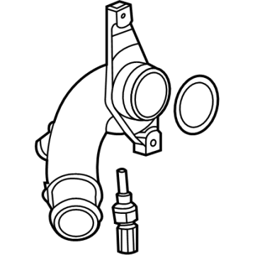 GMC 55496798 Water Inlet Pipe