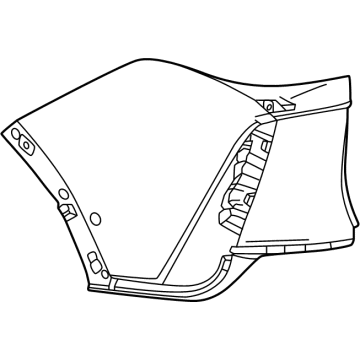 Cadillac 85588744 Side Cover