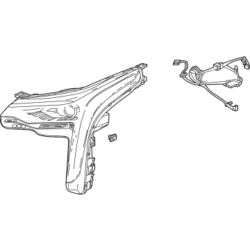 GM 84895454 Headlamp Assembly, Front