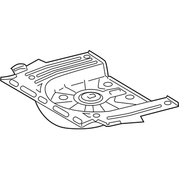 2006 Pontiac Vibe Floor Pan - 88972256