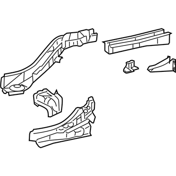 Pontiac 19204626 Rear Rail