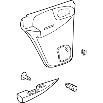 GMC 25801145 Door Trim Panel