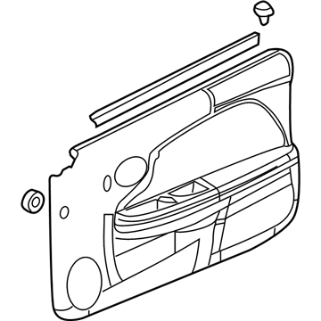 Saturn 10368570 Door Trim Panel