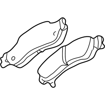 GMC 19152030 Brake Pads