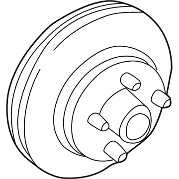 GMC 19202728 Hub & Rotor