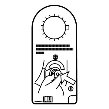 GM 84530719 Tag, Ign Lk Key Veh Shutoff Info