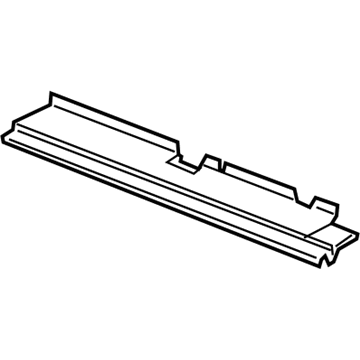 Chevy 25837247 Upper Baffle