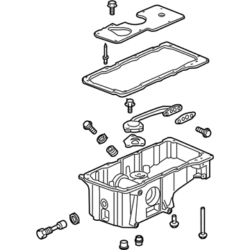 GMC 12613437 Oil Pan