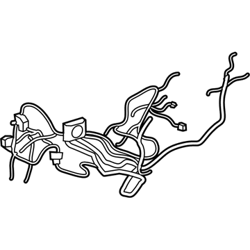 GM 39075318 Harness Assembly, F/Seat Wrg