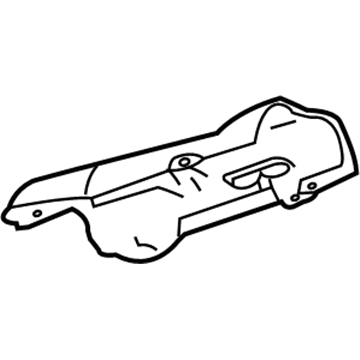 Cadillac 20971705 Rear Shield