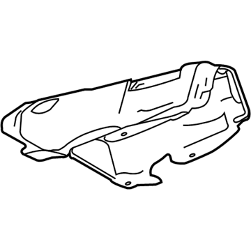 Cadillac 20987570 Front Shield