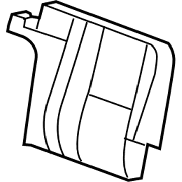 Cadillac 22771052 Seat Back Pad