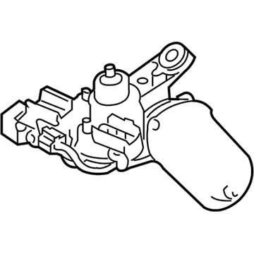 Chevy 96850001 Wiper Motor