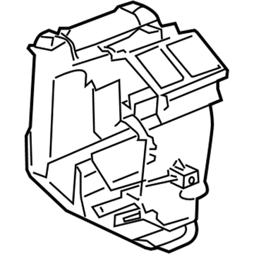 Cadillac 25852757 Evaporator Case