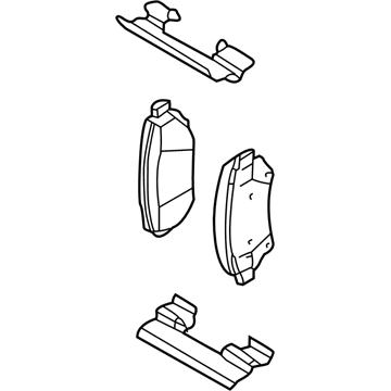 Buick 88967257 Brake Pads