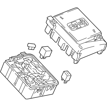 Cadillac 85140075 Fuse & Relay Box