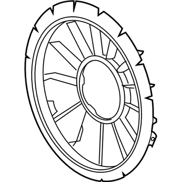 GMC 15780450 Rear Shroud