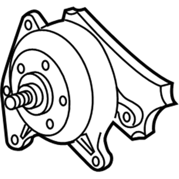 GM 12625313 Pulley Assembly, Fan (W/ Bearing)