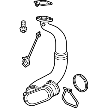 Chevy 95472183 Air Inlet Tube