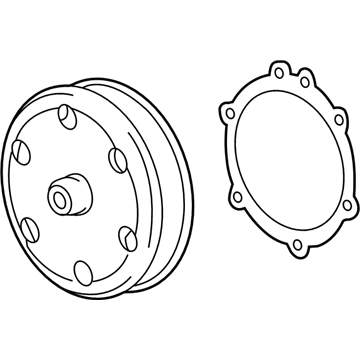 Chevy 12692045 Water Pump