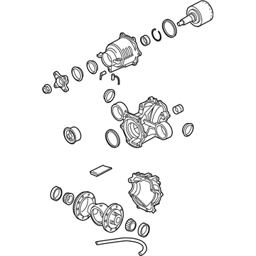 Saturn 19180874 Differential Assembly