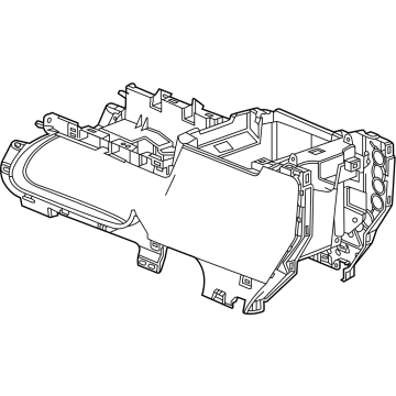 GM 84906583 Carrier Assembly, F/Flr Cnsl *Dark Grey