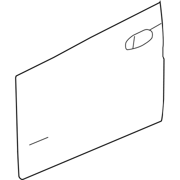 GM 13286627 Panel, Front Side Door Outer