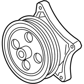 Chevy 12681167 Water Pump