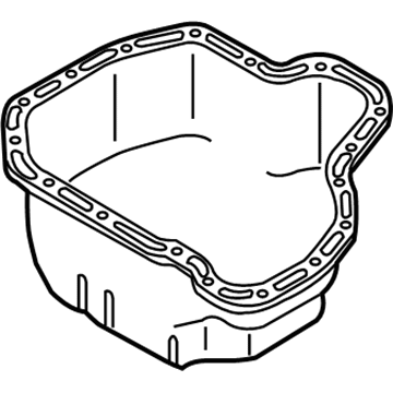 GMC 12669869 Oil Pan