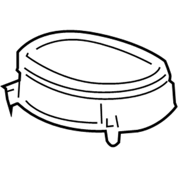 GM 25788086 Speaker Assembly, Radio Rear