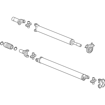 GM 84042523 Shaft Assembly, Front & Rr Prop