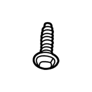 GMC 11609457 Wheel Opening Molding Screw