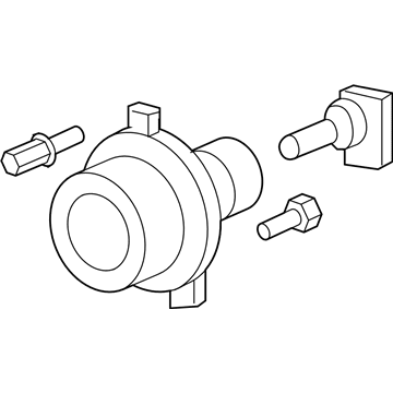 Saturn 15857766 Fog Lamp Assembly