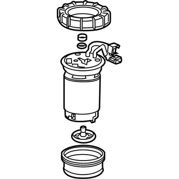 GM 84412930 Reservoir Kit, Emis Rdcn Fluid Tk