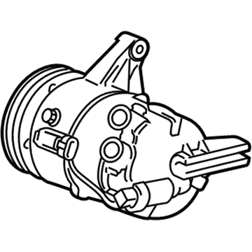 2010 Cadillac SRX A/C Compressor - 19419911