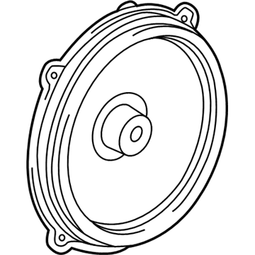 GM 84510963 Speaker Assembly, Rdo Frt S/D